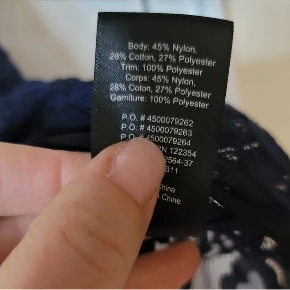 NWT Blue Babaton Halsmann Tank Sz S - Picture 8 of 16